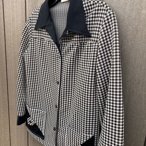 Vintage Checked Polyester Jacket - Picture 5 of 8